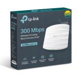 BỘ PHÁT WIFI TP-LINK EAP110 (Chuẩn N/ 300Mbps/ 2 Ăng-ten ngầm/ Wifi Mesh/ 35 User/ Gắn trần/tường)