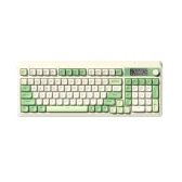 BÀN PHÍM AULA GIẢ CƠ GAMING 3 MODE S99 PRO - 6968 (Phiên bản Xanh lá + Be)